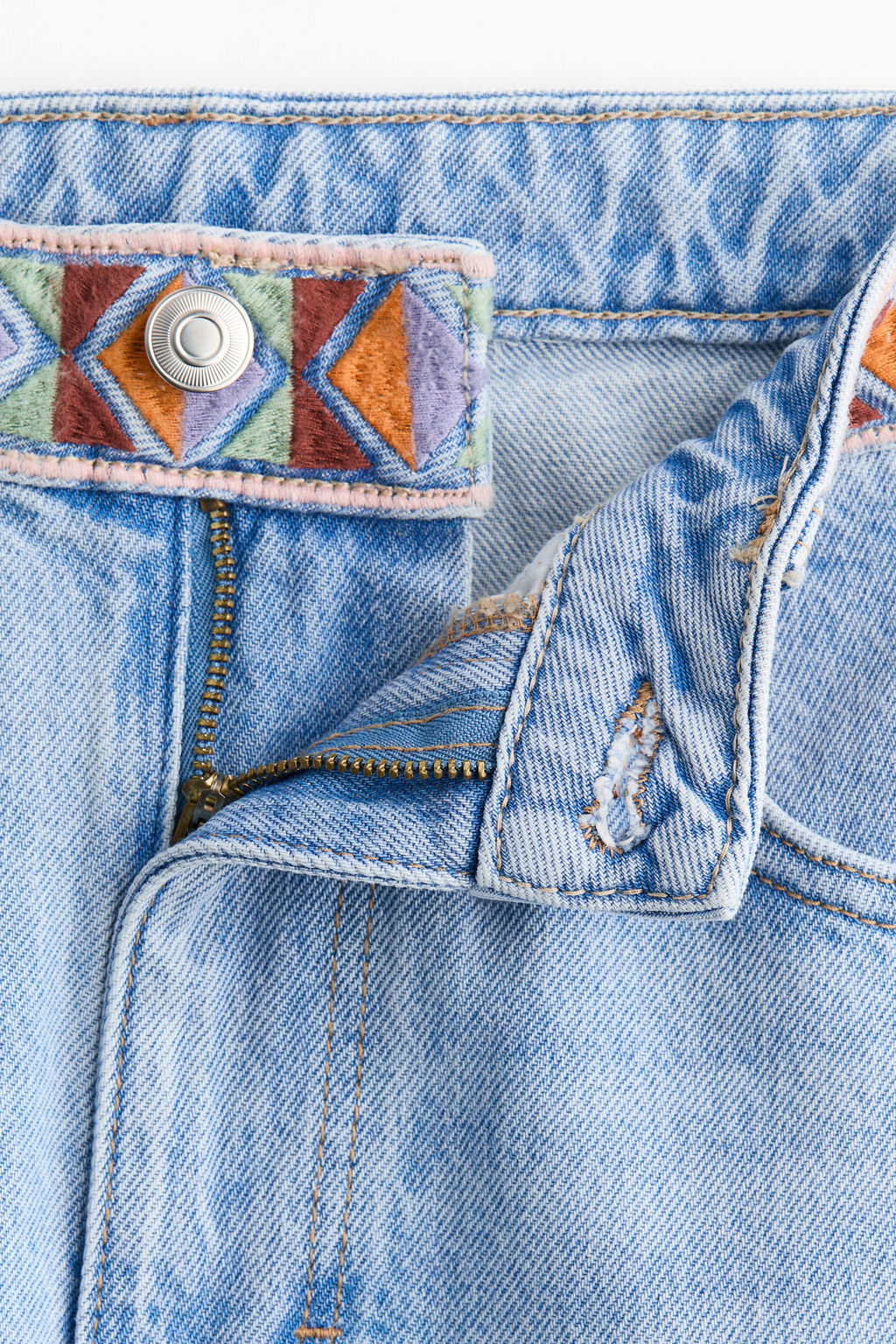 Wide Ultra High Jeans - H&m фото 6