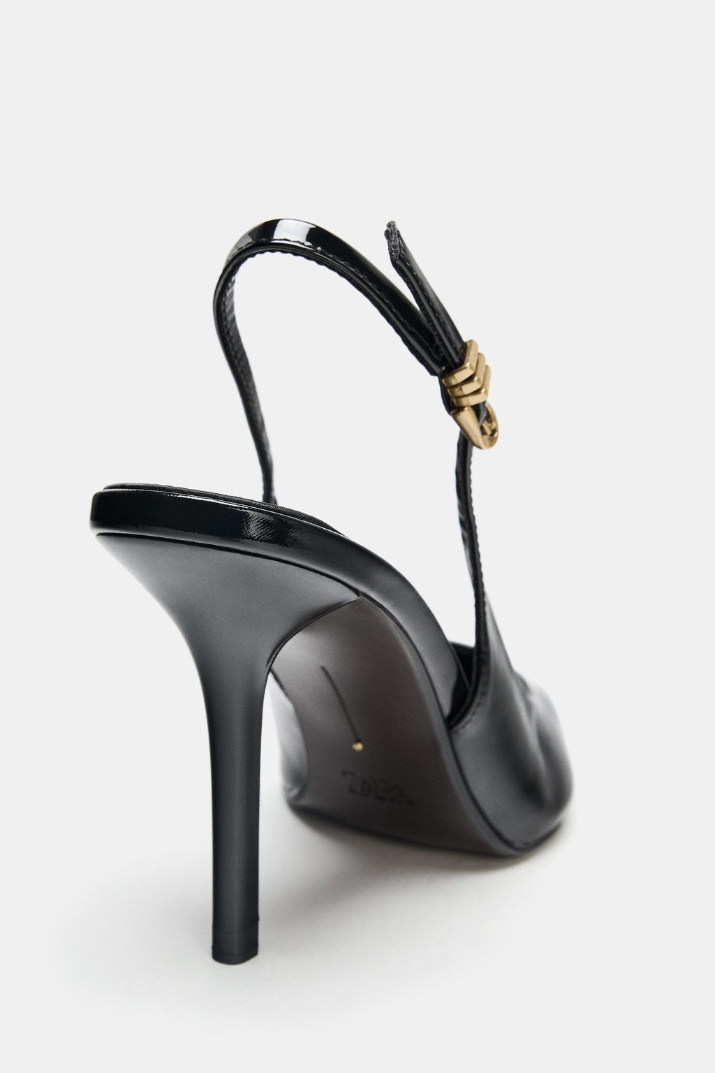 METAL BUCKLE HEELS - Zara фото 18