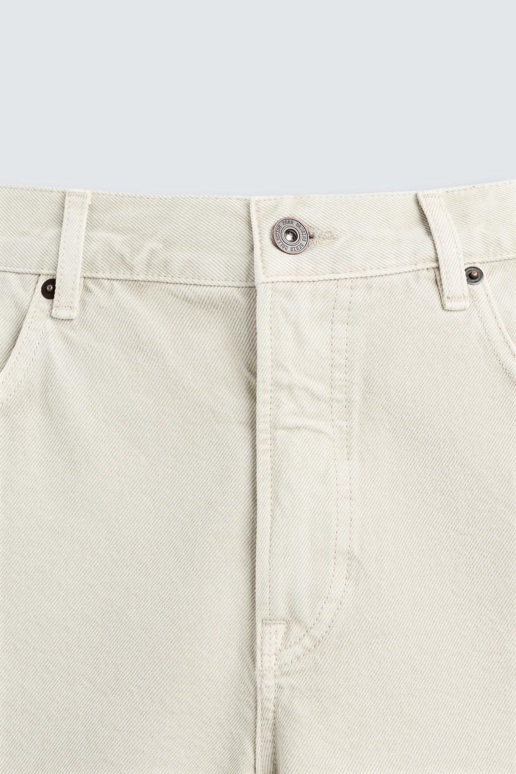 REGULAR FIT DENIM BERMUDA SHORTS - Zara фото 19