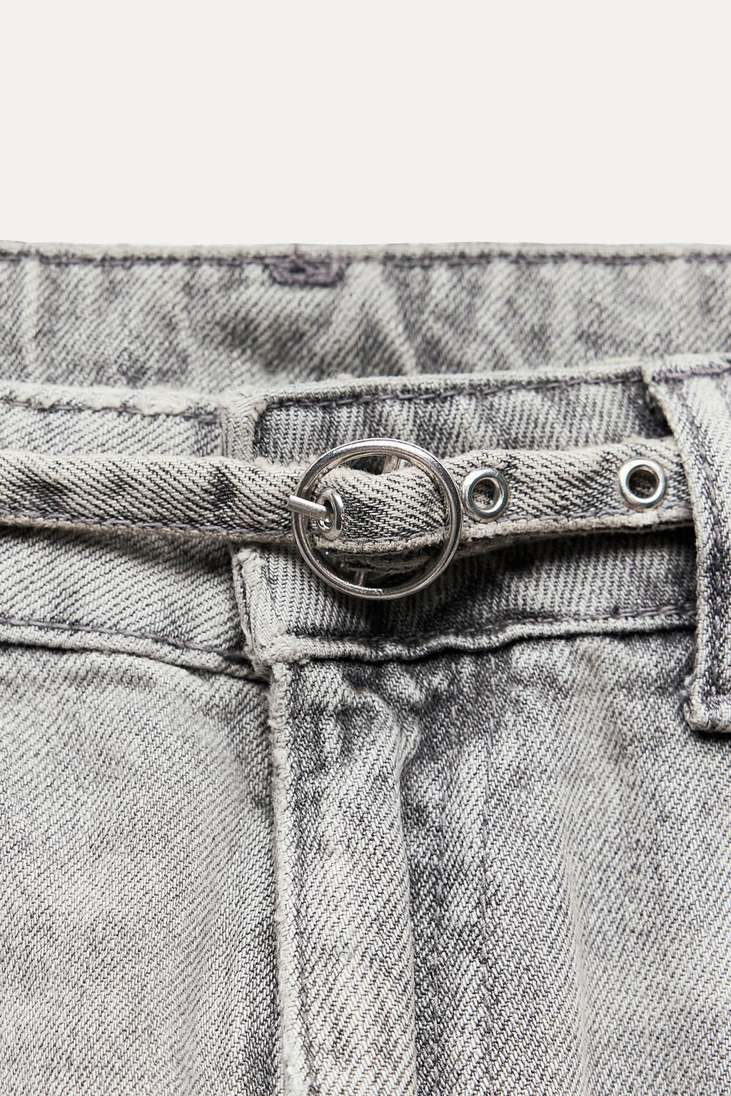 MID-RISE TAILORED BALLOON JEANS - Zara фото 20