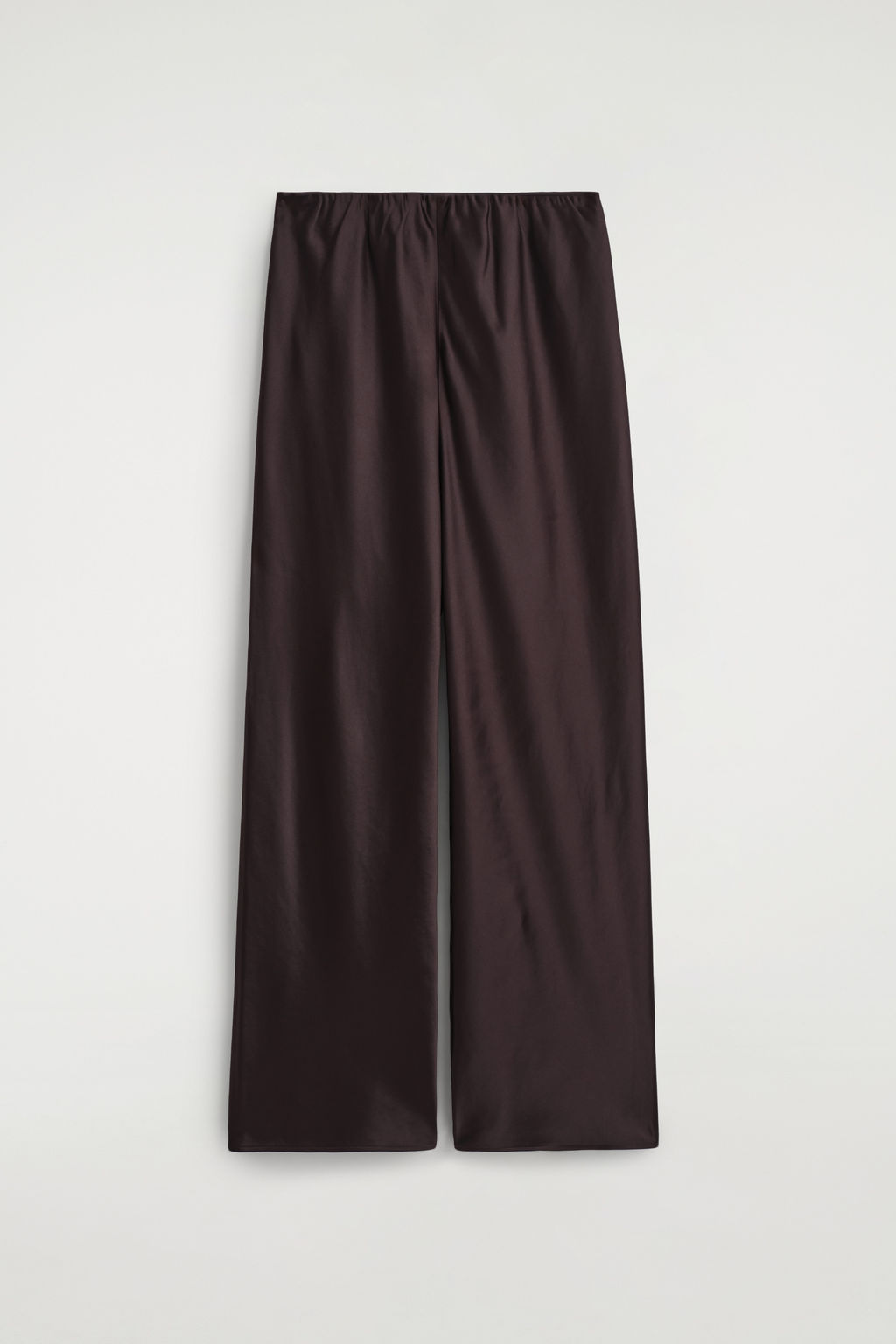 PANTALONES WIDE LEG DE SAT?N