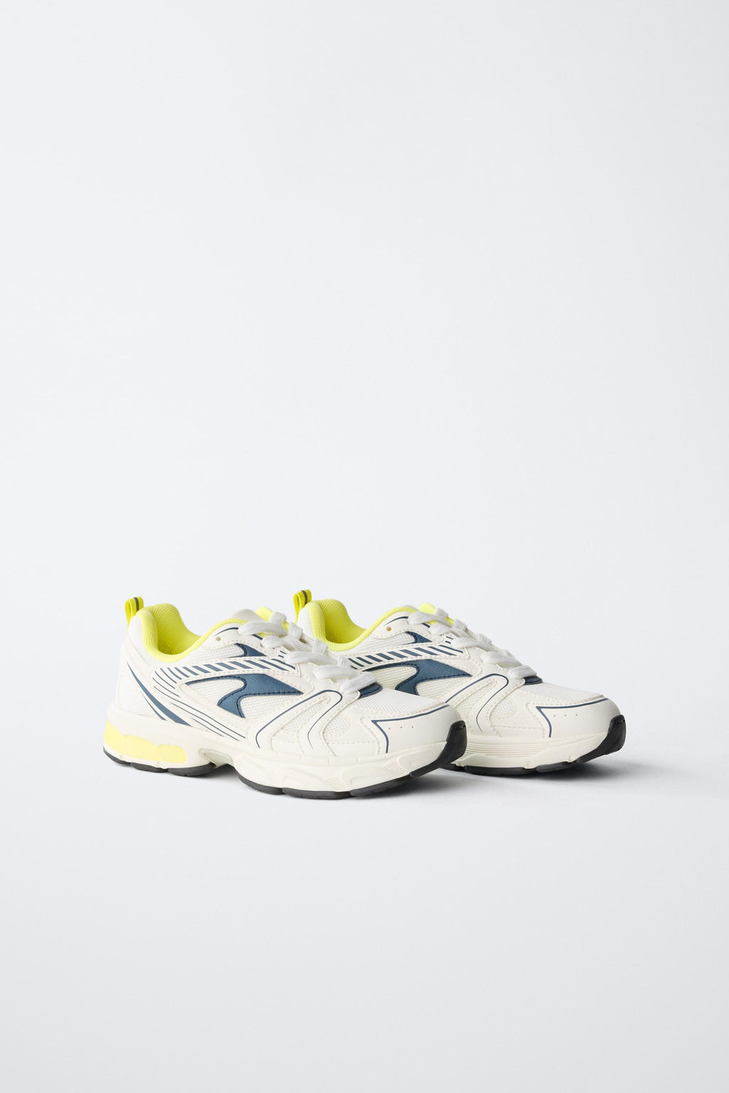 ZAPATILLA DEPORTIVA CONTRASTE COLOR / Blanco - Zara фото 2