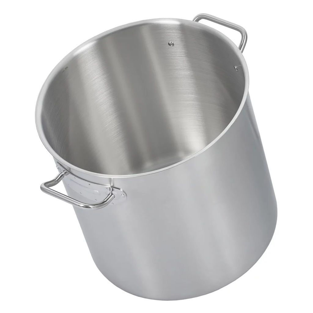 50725 GIPFEL Кастрюля HORECA PRO 25 л, 32х32,4см с индукционным дном. Материал: нерж.сталь 18/10.  фото 3