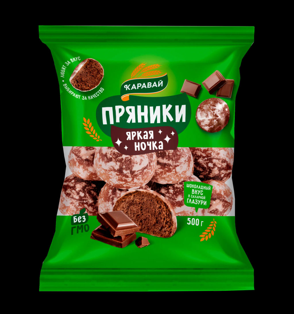 Цена за 2шт Пряники Ночка 500 гр./6940