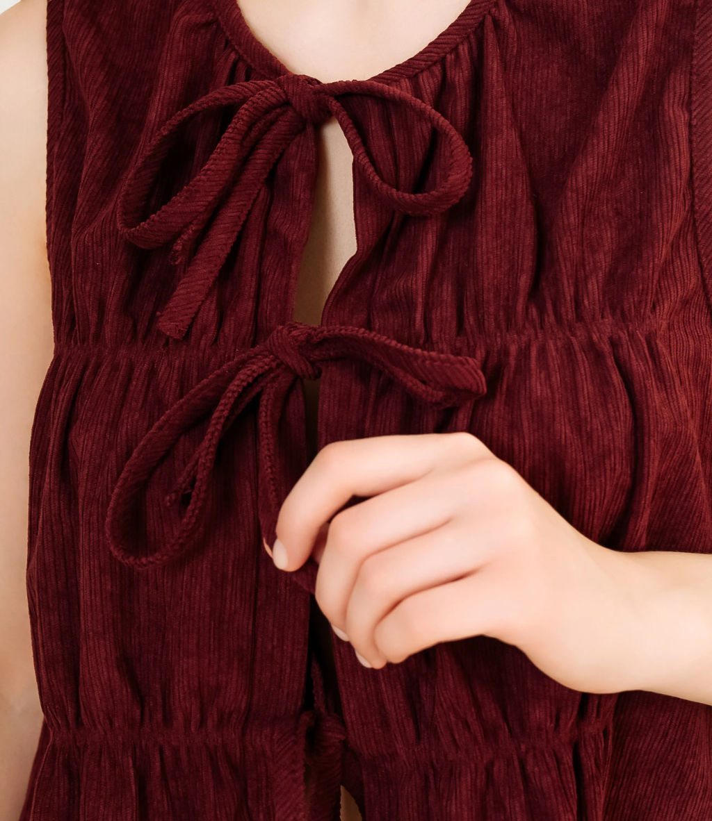 Топ #КТ73601, бордовый - Dommod фото 5