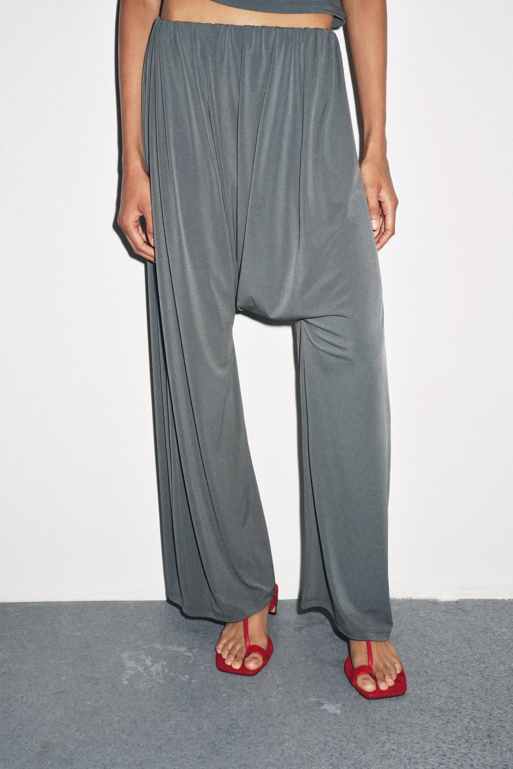 CREPE TROUSERS - Zara фото 2