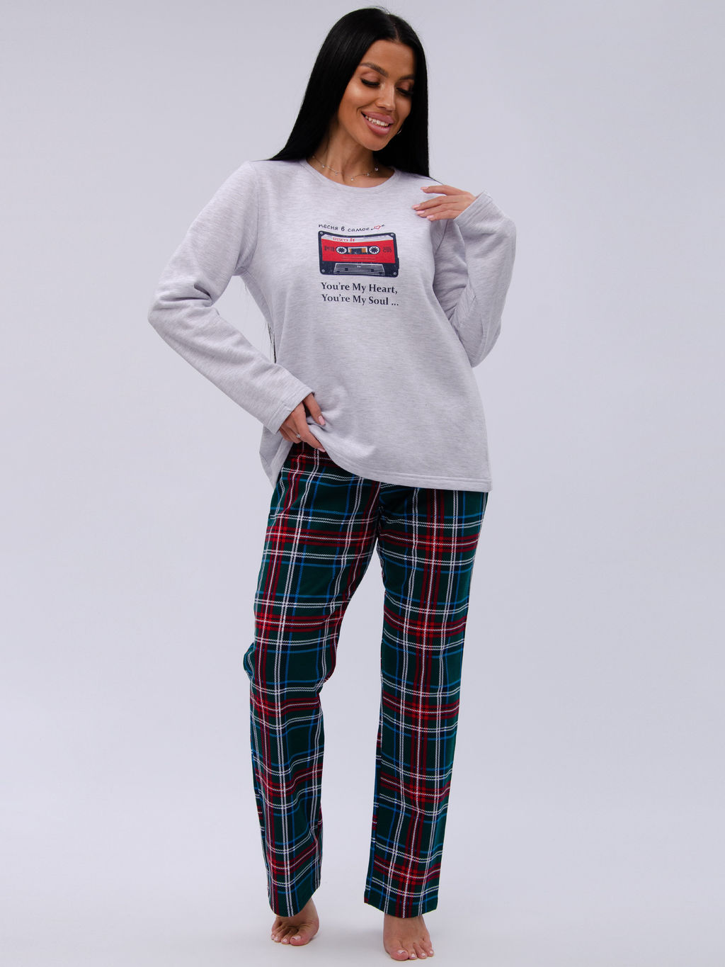 Пижама "Диско", футер начёс