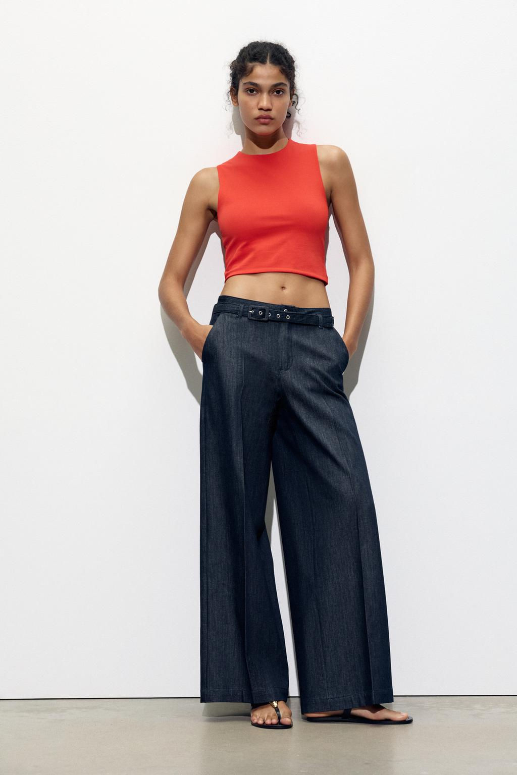 COTTON CROP TOP - Zara фото 16