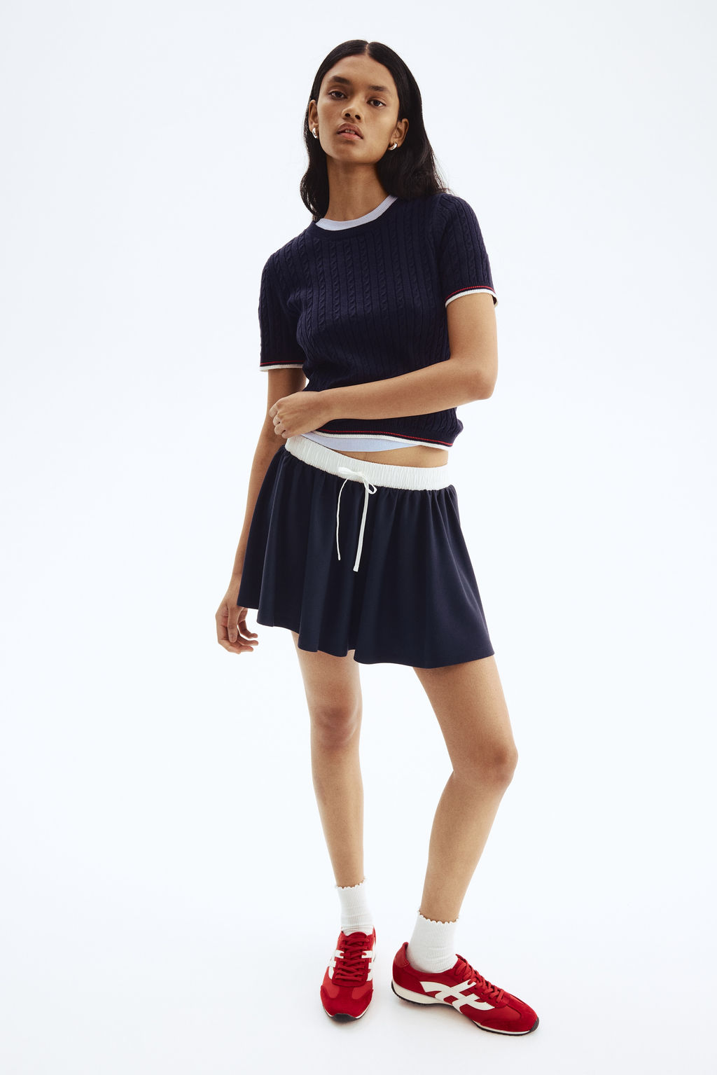 Camiseta en punto trenzado - H&m фото 2