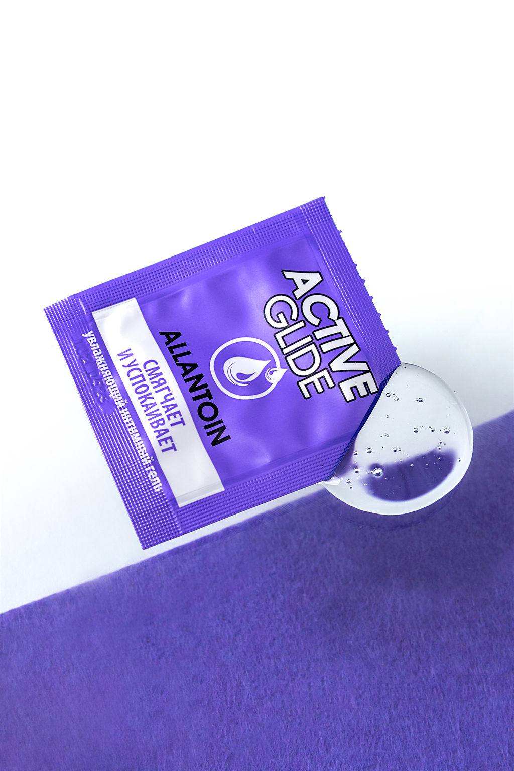 Увлажняющий интимный гель ACTIVE GLIDE ALLANTOIN, 3г по 20шт в упаковке - Биоритм фото 8