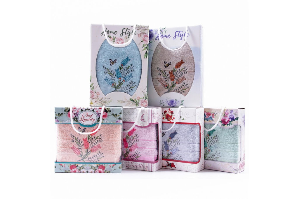 Набор полотенец махровых Y-Z-23 в коробке Л