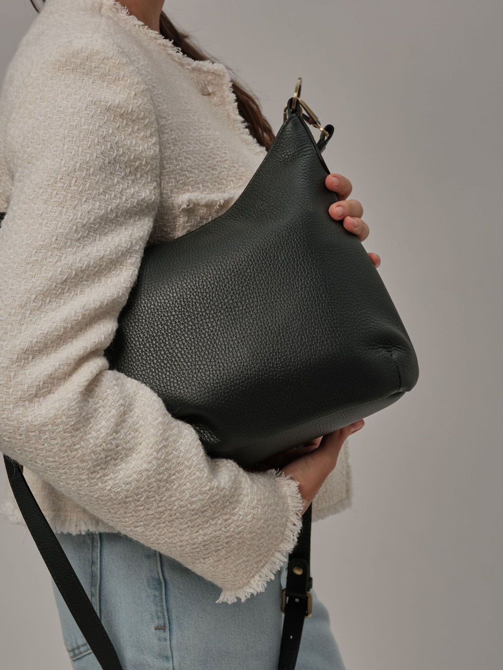 Сумка кожаная на плечо Azaro 3405 дремучий лес