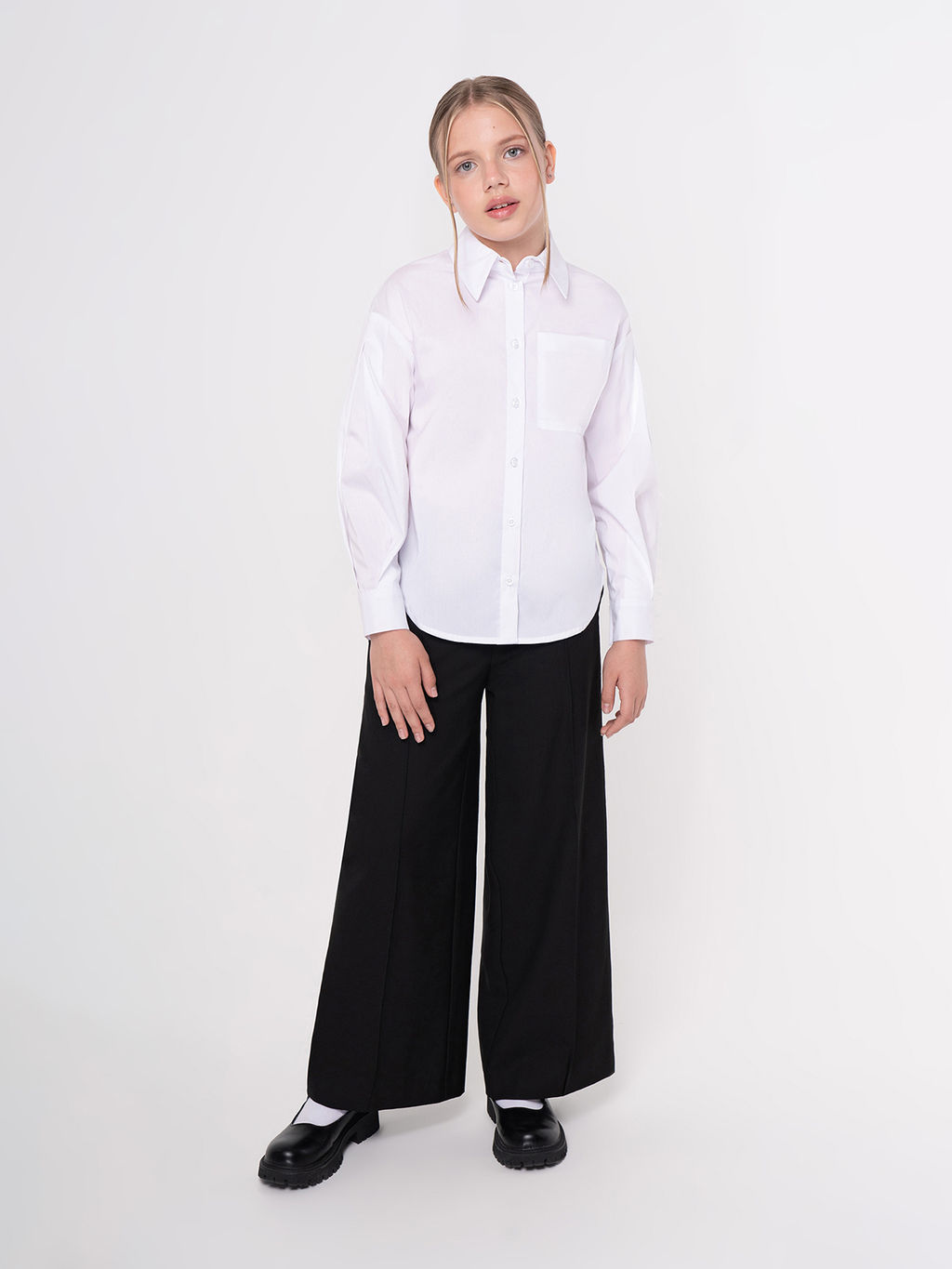 Блузка с длинными рукавами - Смена фото 4