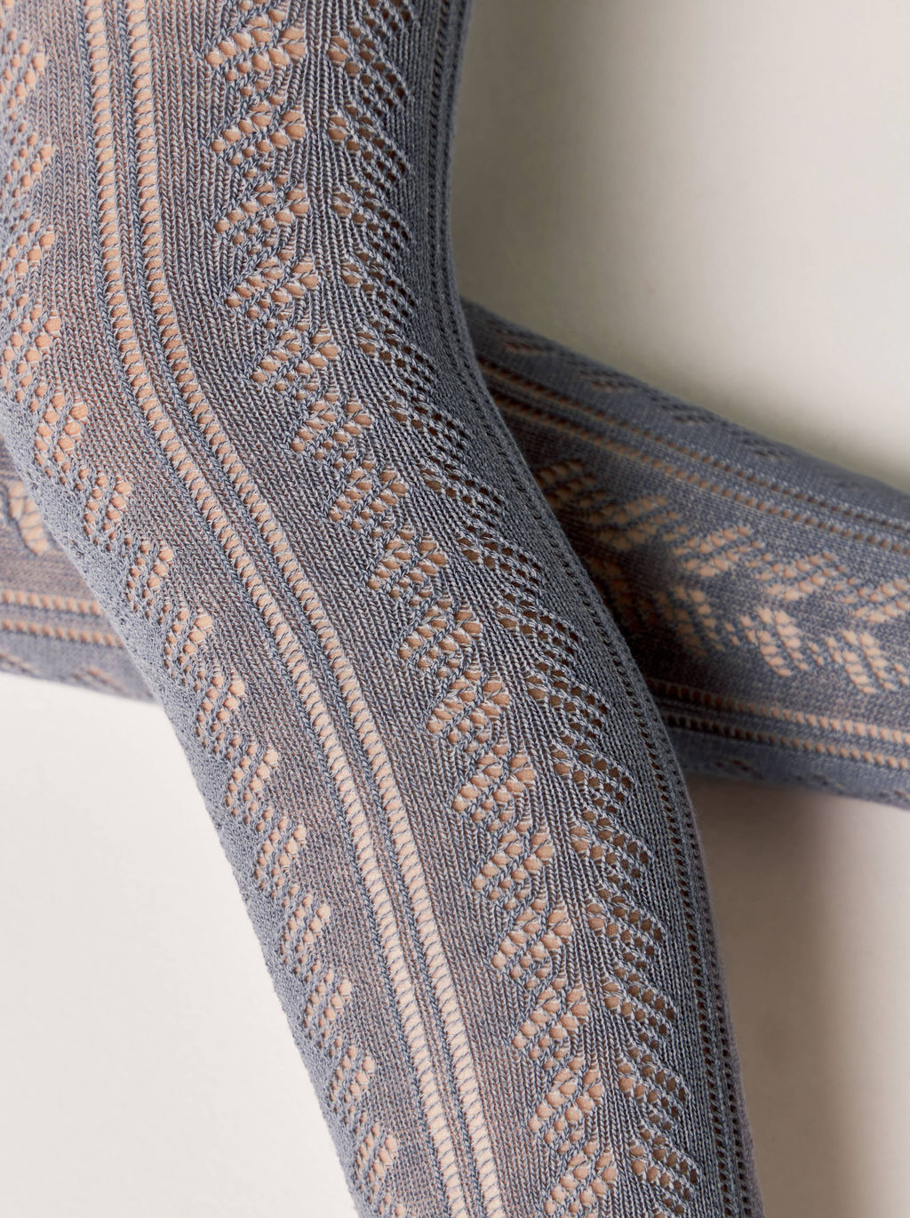 CONTE-KIDS MISS Ажурные колготки темно-серый - Conte elegant фото 3