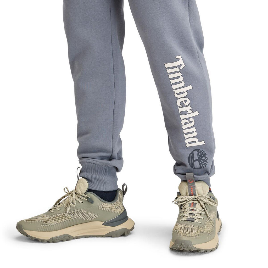 Брюки Timberland Sweatpant Kennebeck River Lenear Logo Regular серые  фото 5