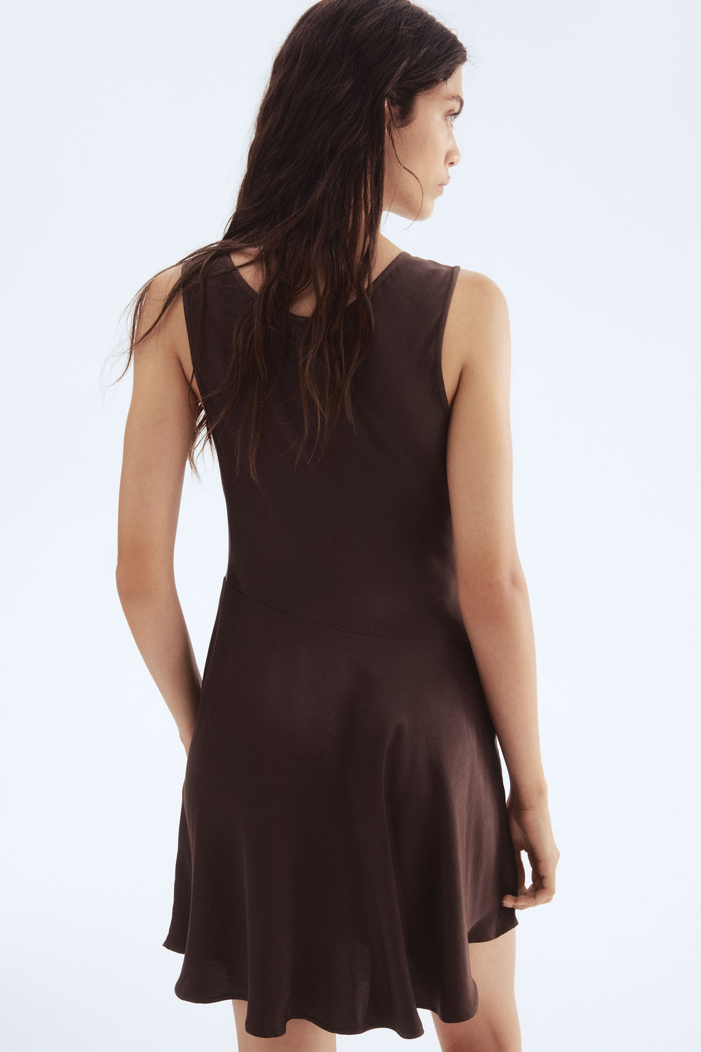 Vestido evas? de sat?n - H&m фото 4