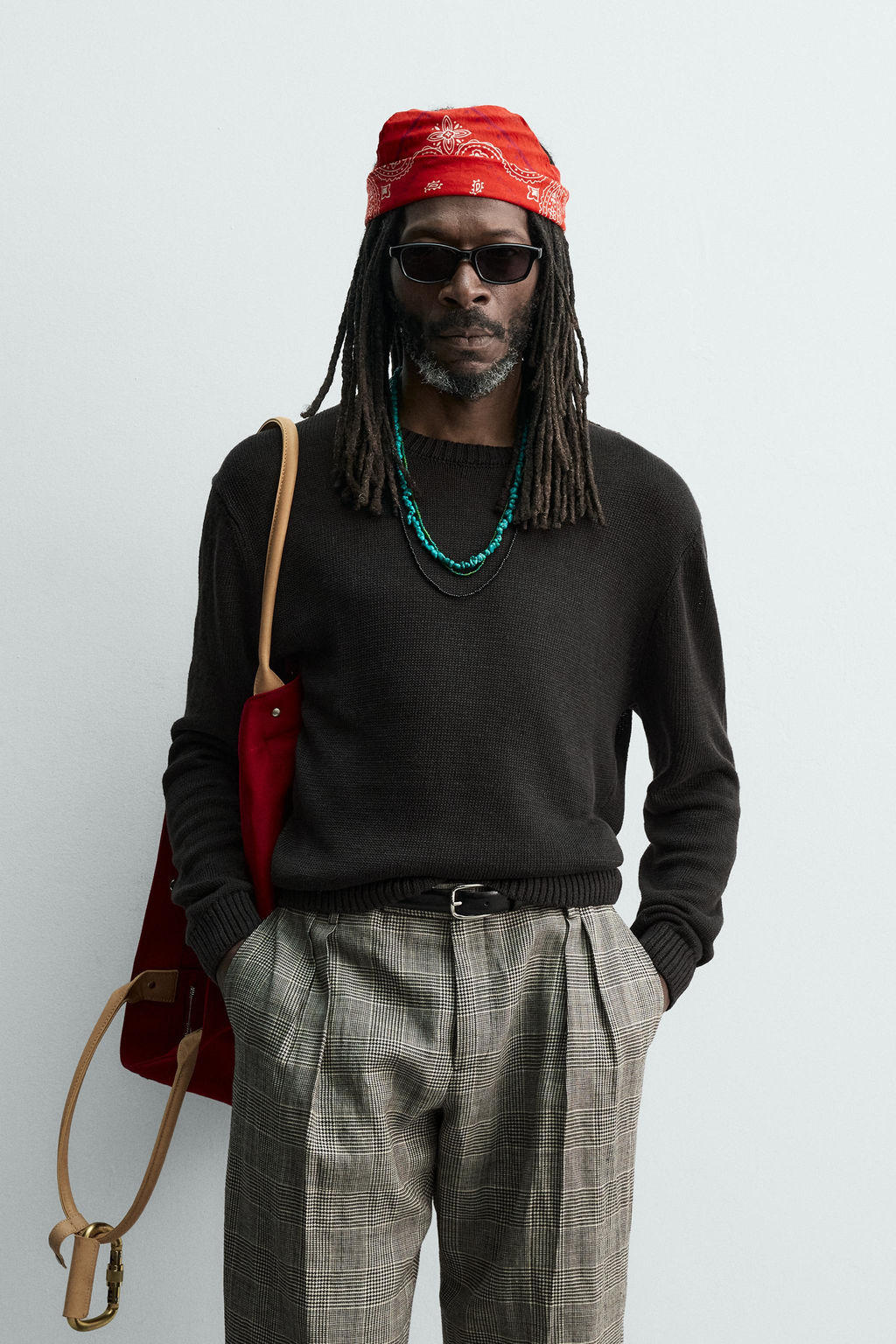 JERSEY REGULAR FIT 100% LINO AARON LEVINE X ZARA / Chocolate  фото 2