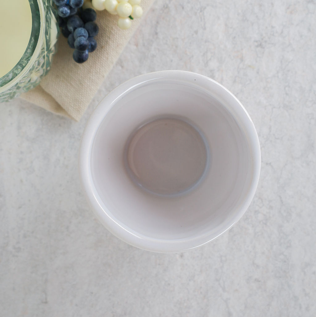 Кашпо 8,5х6,5 / 2028W /уп 12/120/белое - Галеонтрейд фото 4