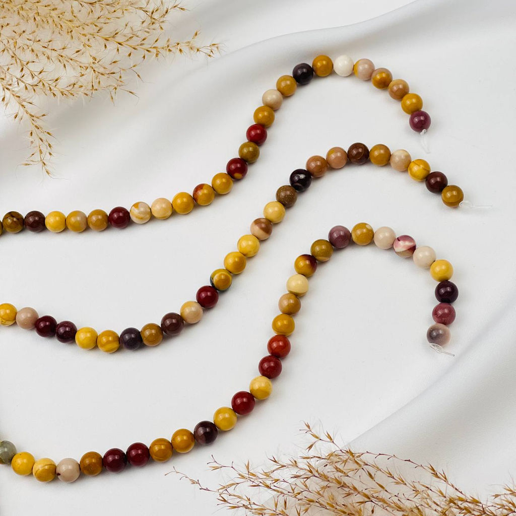 Бусины для рукоделия Яшма "Мукаит"