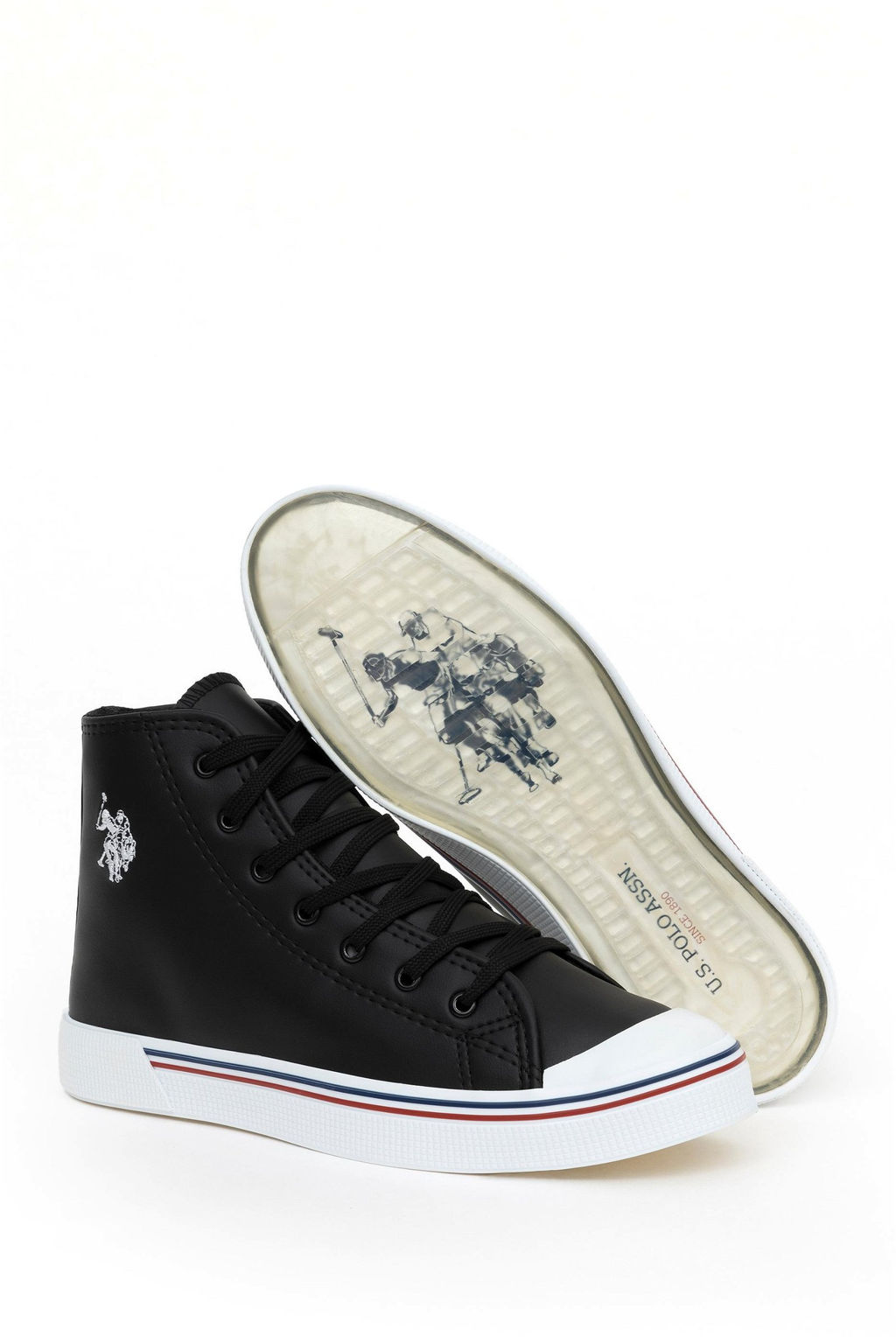 U. S. Polo Assn Мужская черная спортивная обувь - U.s. polo assn фото 9