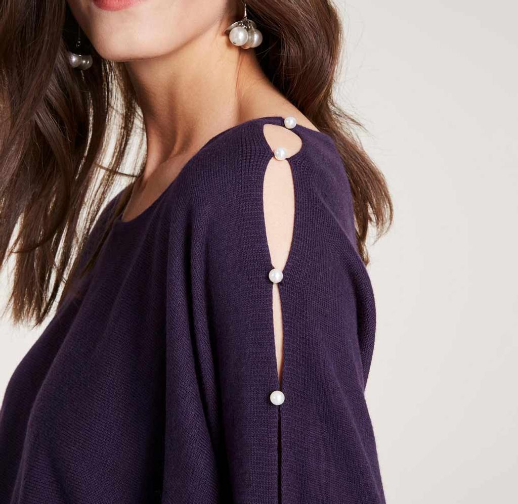 Пуловер, лиловый - Heine фото 5