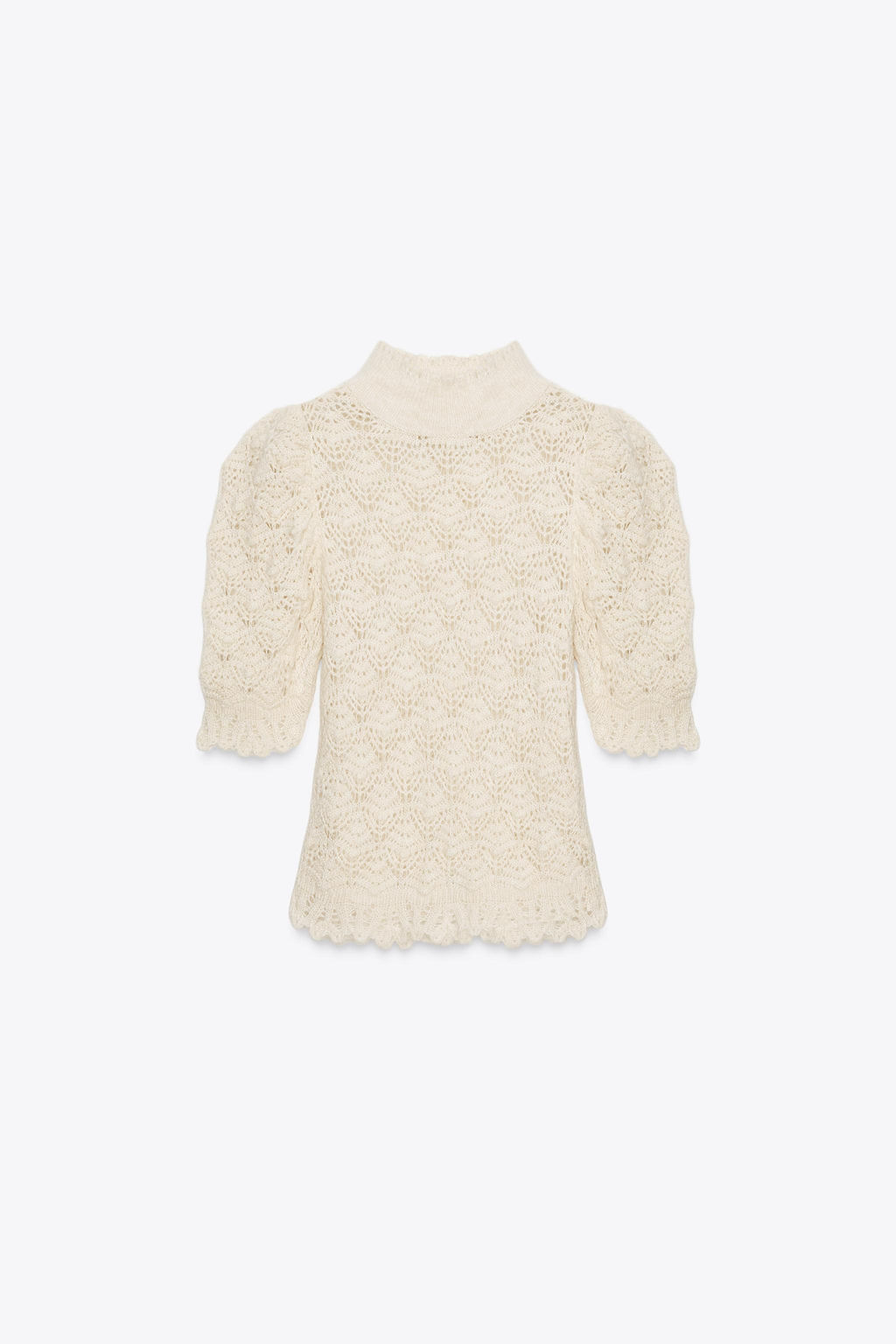 ROMANTIC RIB KNIT JUMPER - Zara фото 7
