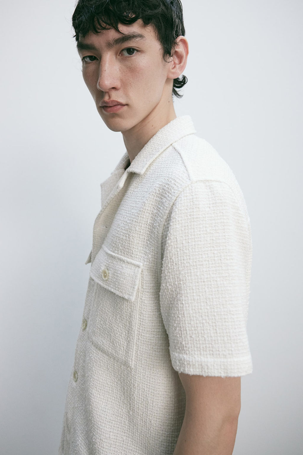 Camisa resort de boucle Regular Fit - H&m фото 5