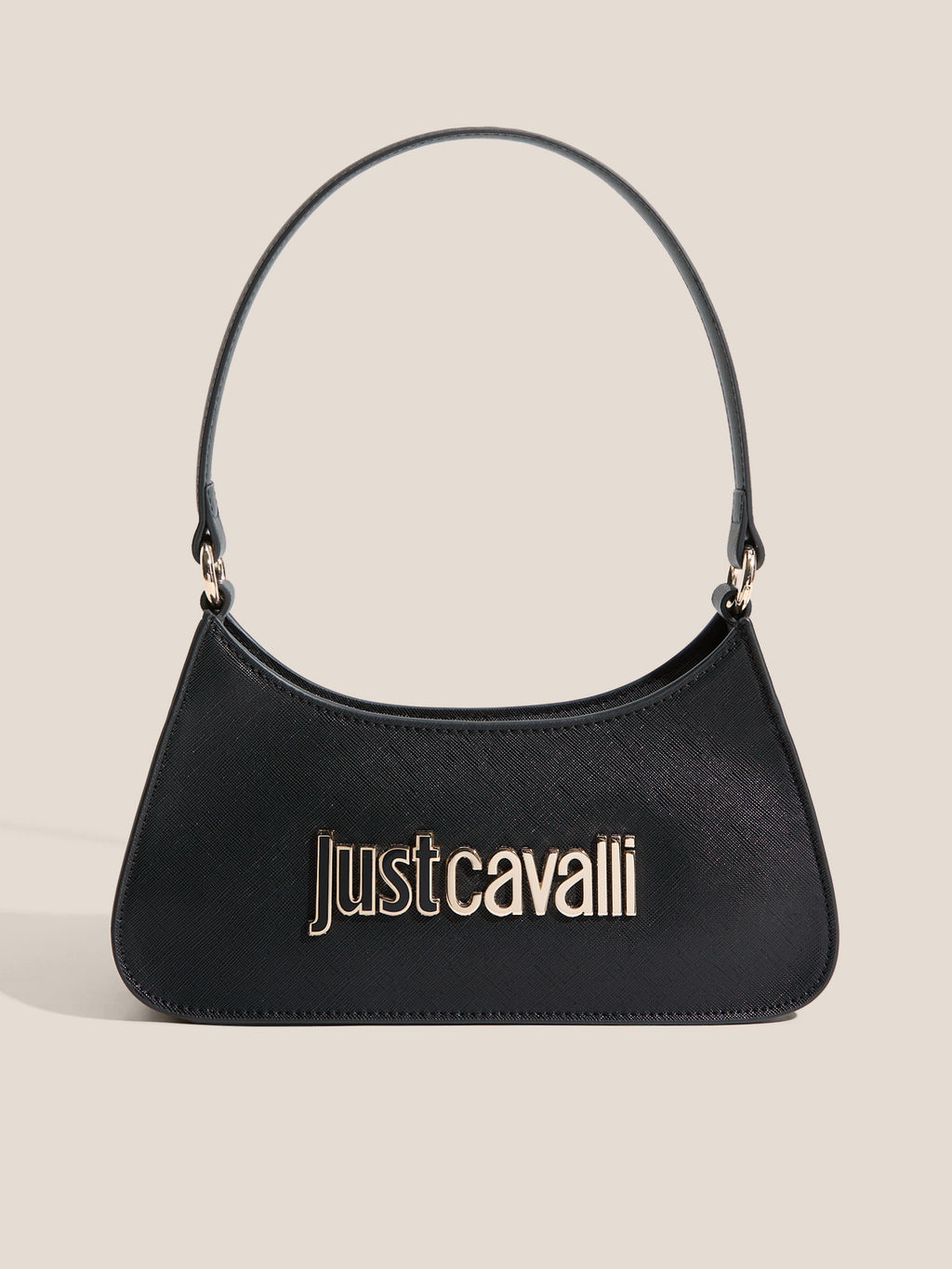 Женская сумка на плечо JUST CAVALLI METAL LETTERING Артикул 4450792, черный