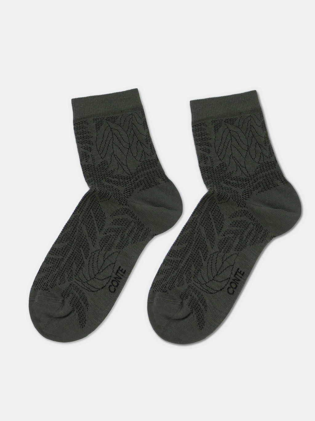 Цена за 2 пары. Носки Классические CONTE CLASSIC Носки женские хаки - Conte elegant фото 3