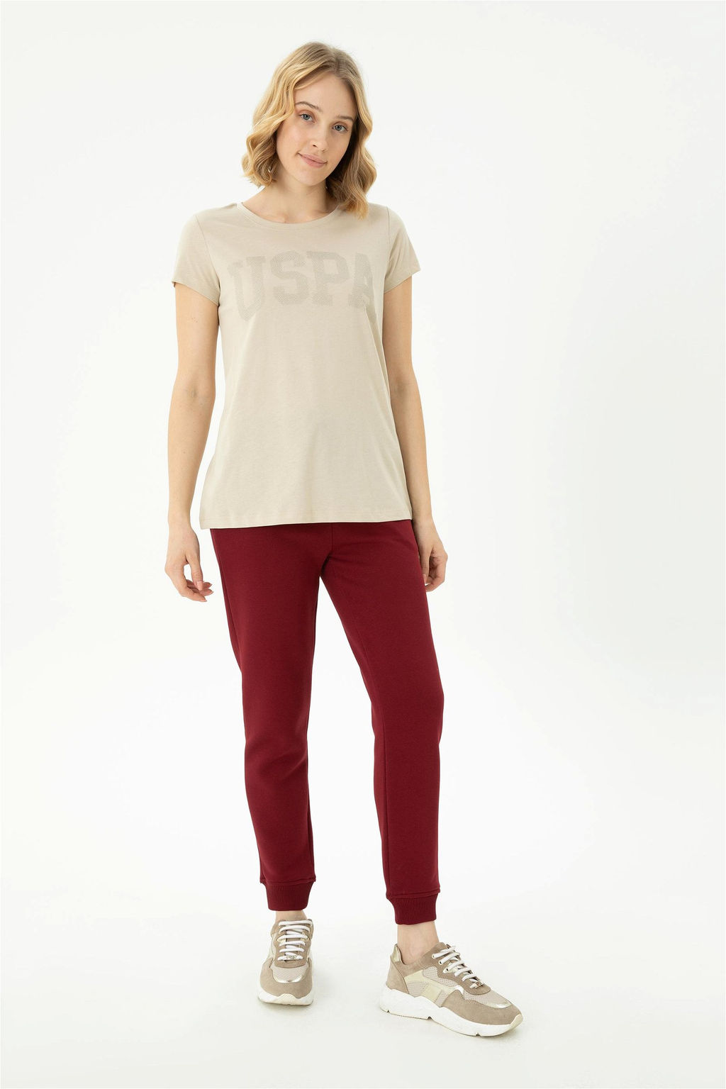 Женская базовая футболка Stone - U.s. polo assn фото 4