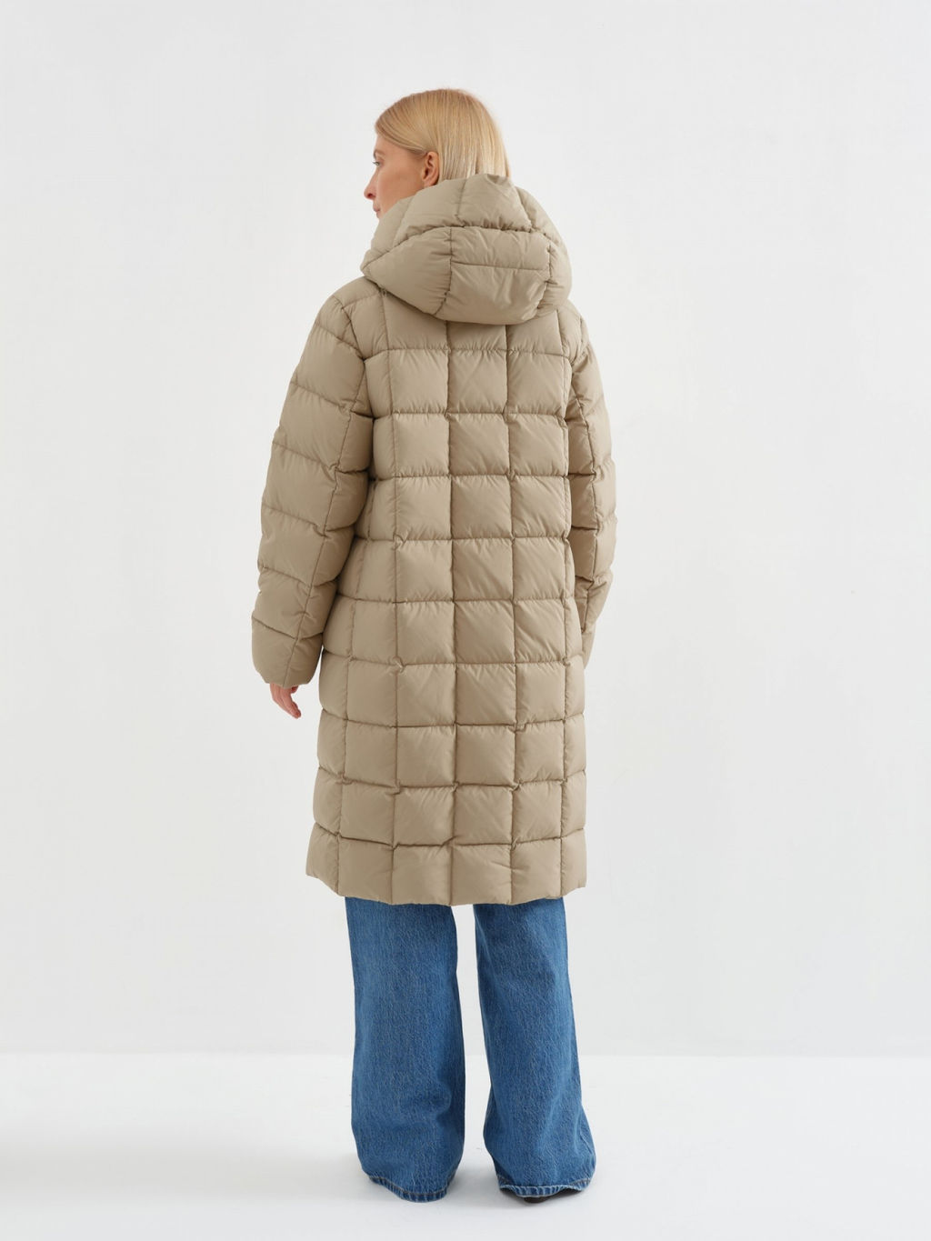 Conso/WDM 230552 - oliva Пуховое пальто  фото 4