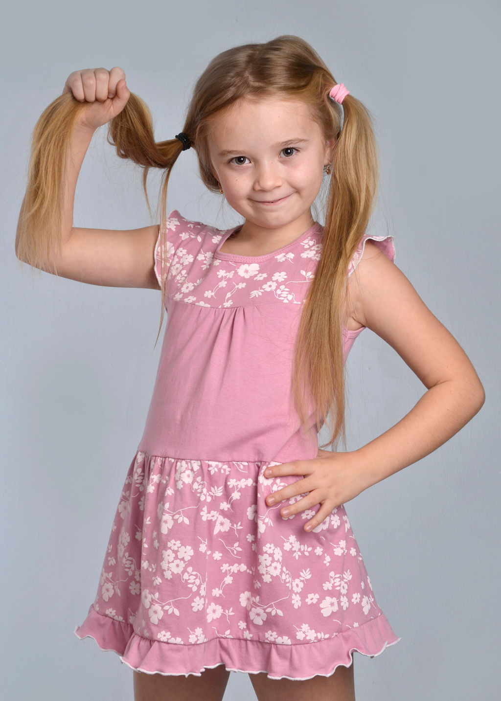 Платье детское КОКЕТКА (розовый №19) - Ивановская трикотажная компания фото 2