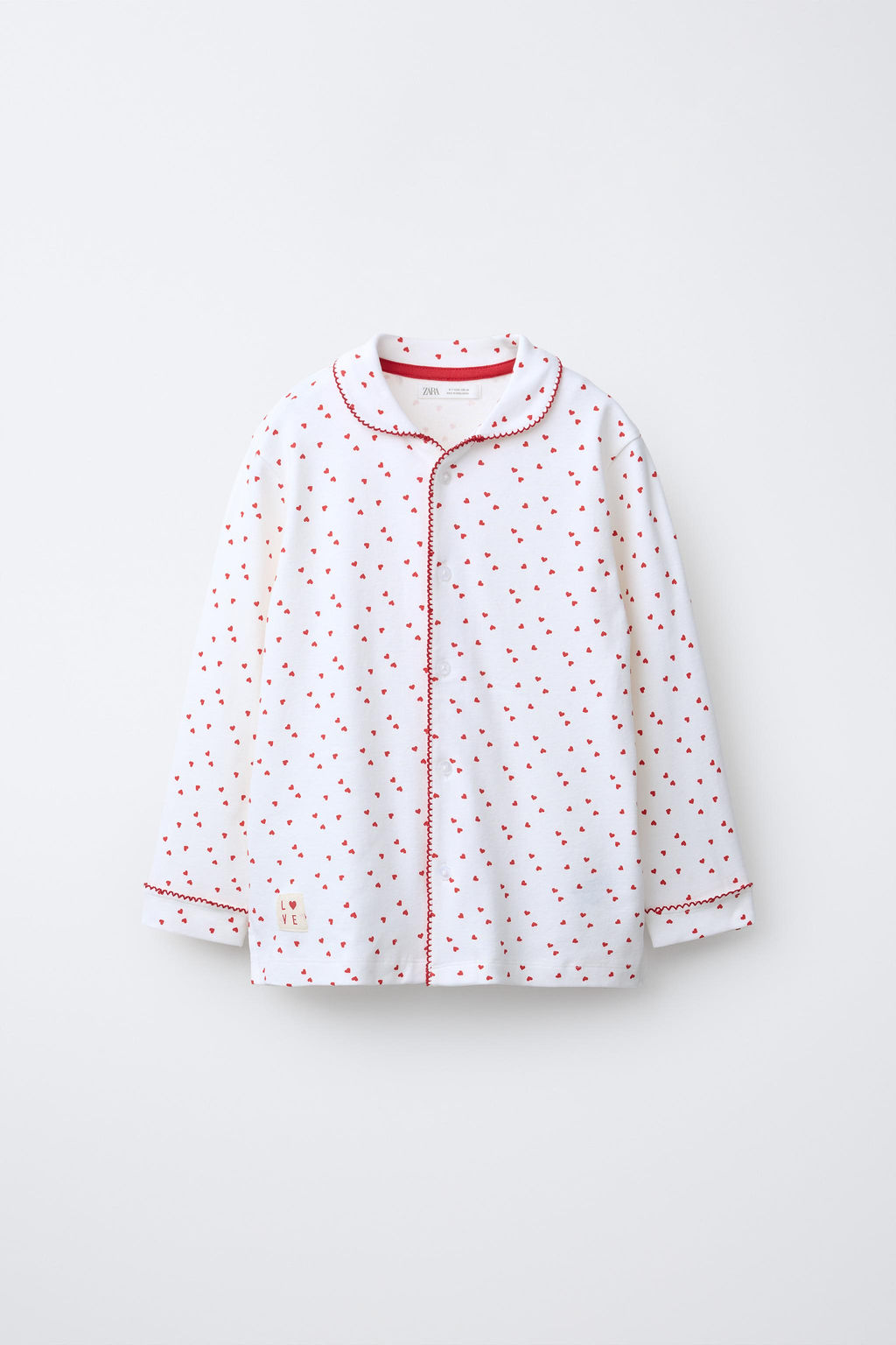 AGES 6-14 / HEART PRINT PYJAMAS - Zara фото 10
