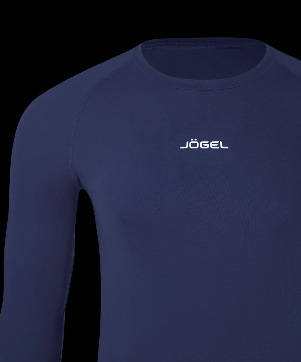 Футболка компрессионная с длинным рукавом JOGEL CAMP PerFormDRY Baselayer LS Tee, темно-синий  фото 4