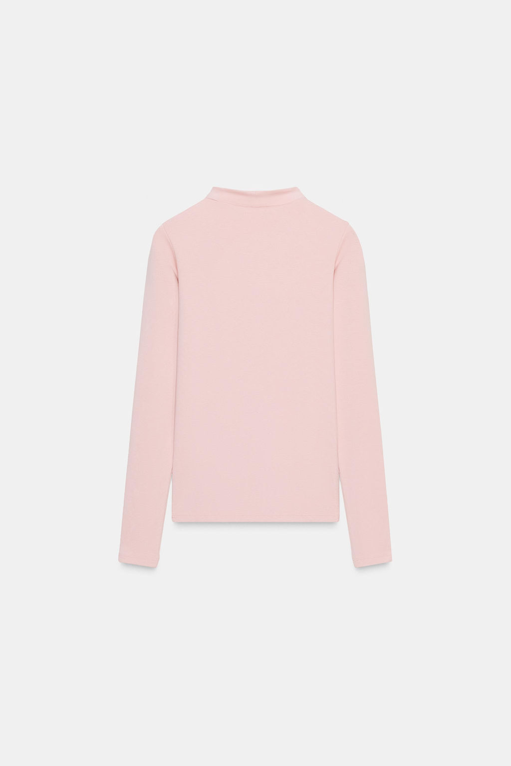 HIGH NECK T-SHIRT - Zara фото 4