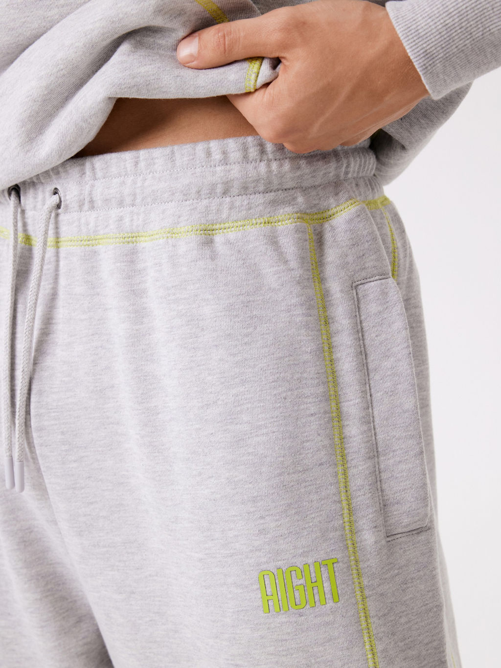 CONCEPT CLUB / Брюки муж. Rocco серый меланж  фото 4