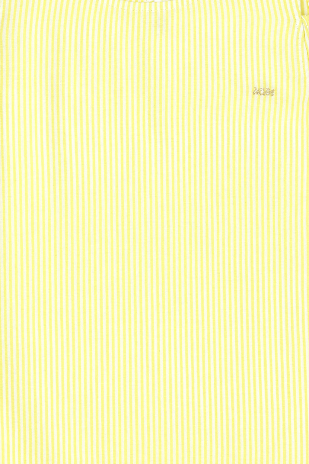 Неоново-желтое тканое платье для девочки - U.s. polo assn фото 9