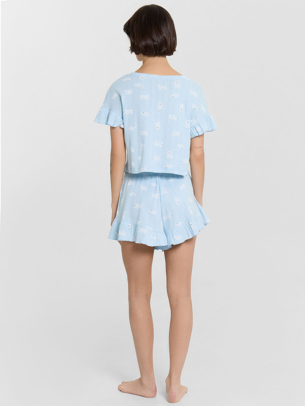 КОМПЛЕКТ ЖЕНСКИЙ (ФУТБОЛКА, ШОРТЫ) - Mark formelle фото 2