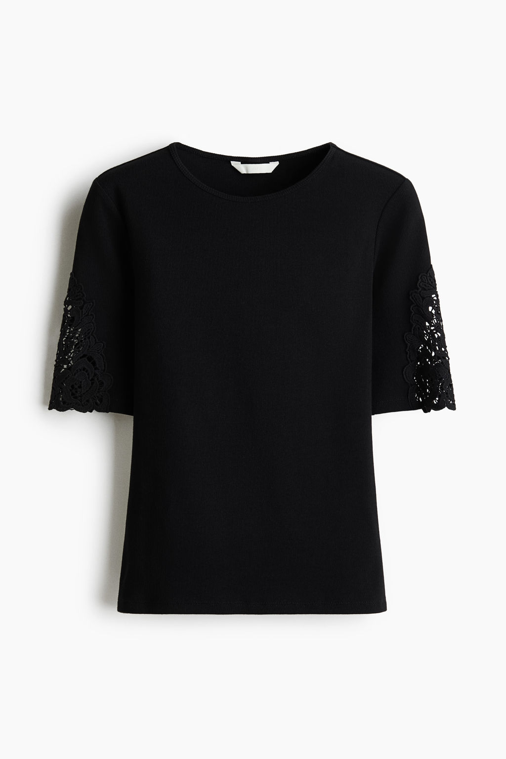 Top de canal? con inserciones de encaje - H&m фото 2