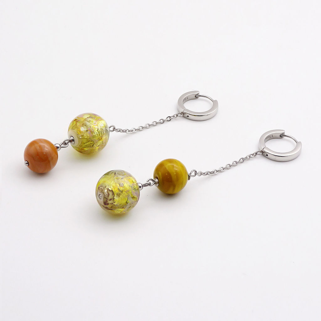 Серьги из муранского стекла ALEGRIA LS3114