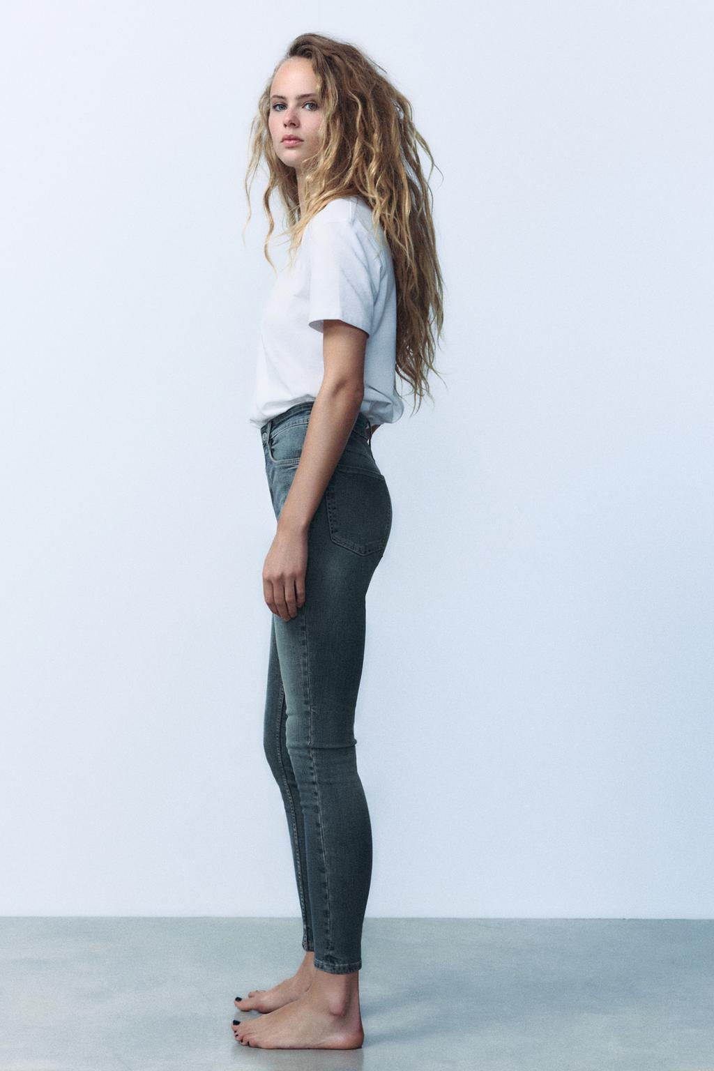 TRF SCULPT HIGH-WAIST JEANS - Zara фото 18