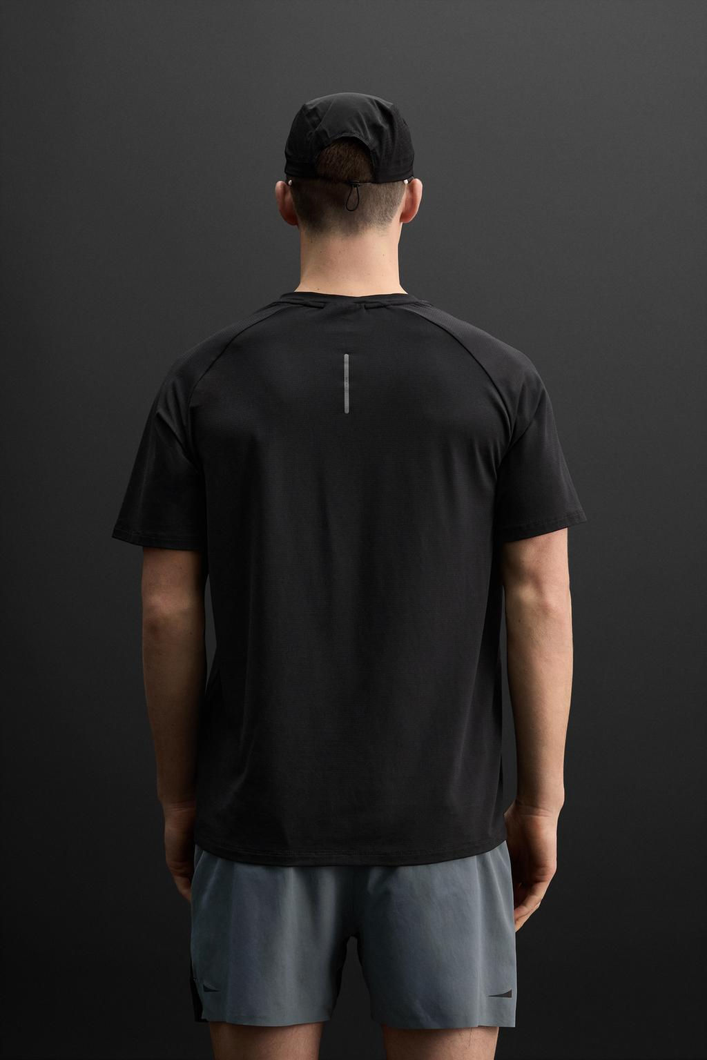 TRAINING TEXTURED T-SHIRT - Zara фото 4