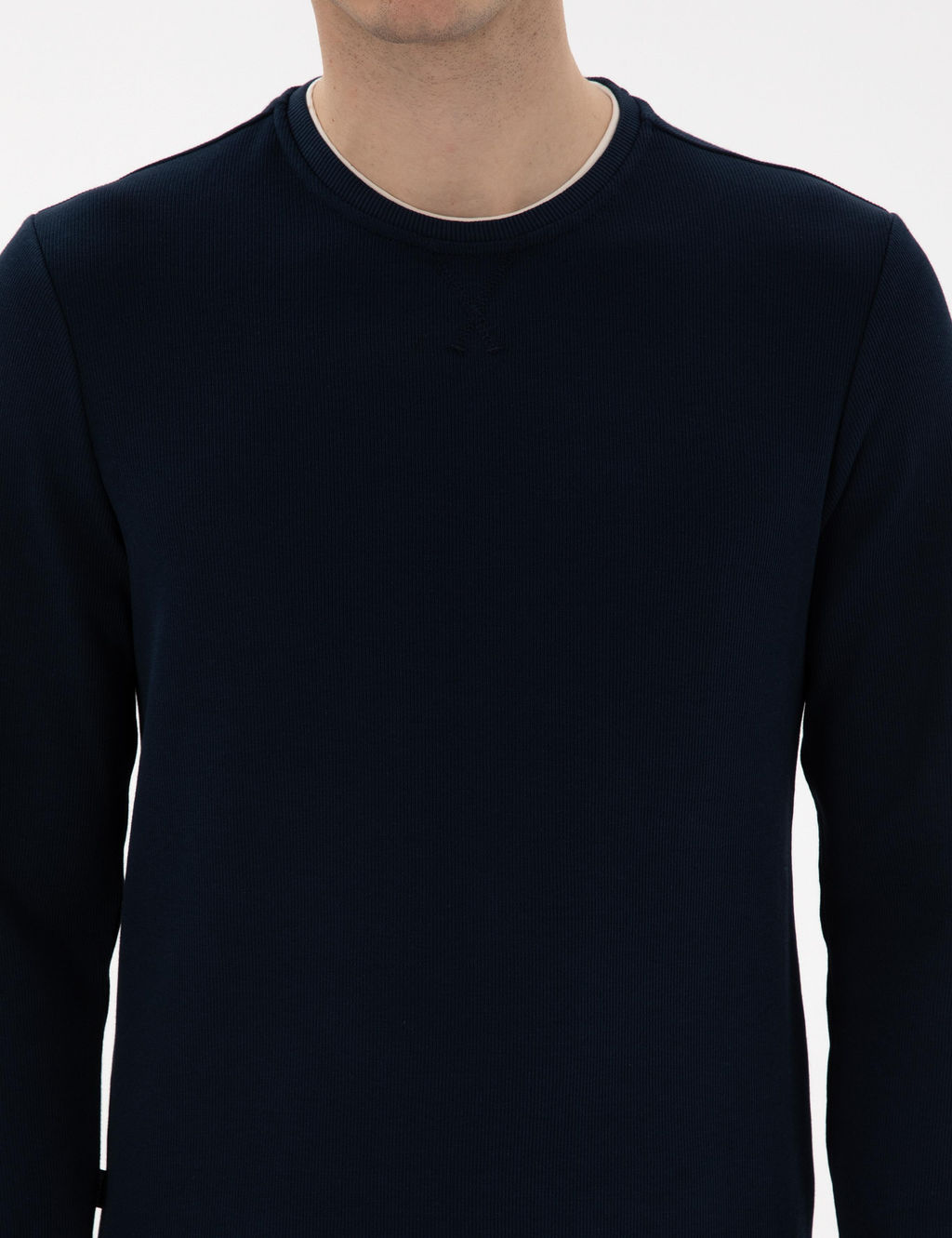 Lacivert Regular Fit Sweatshirt - Pierre cardin фото 6