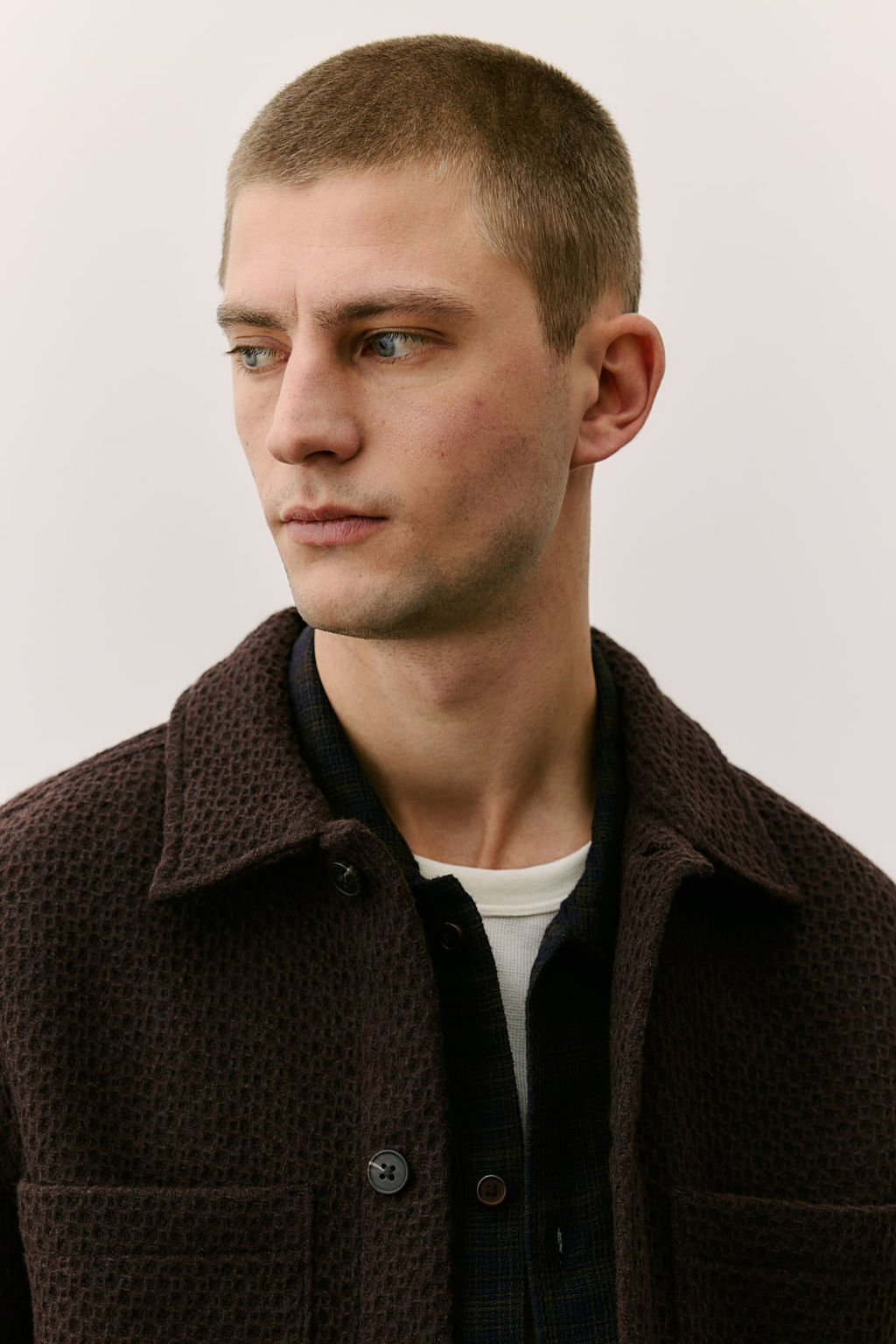 Sobrecamisa gofrada Regular Fit - H&m фото 2