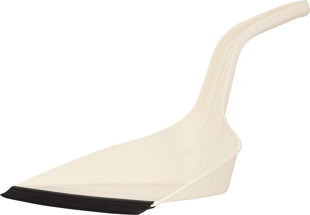 Щетка-сметка с совком Spin&Clean Wood, с ручками 21 см, с кромкой, сливочный/бук SC551710000