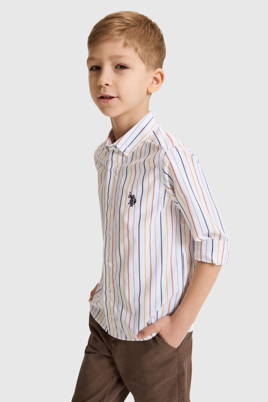 Erkek Гocuk SarД Uzun Kollu GГmlek - U.s. polo assn фото 3