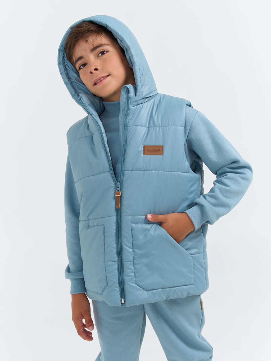 Жилет со съемным капюшоном Ниагара 7+ - Bungly фото 11