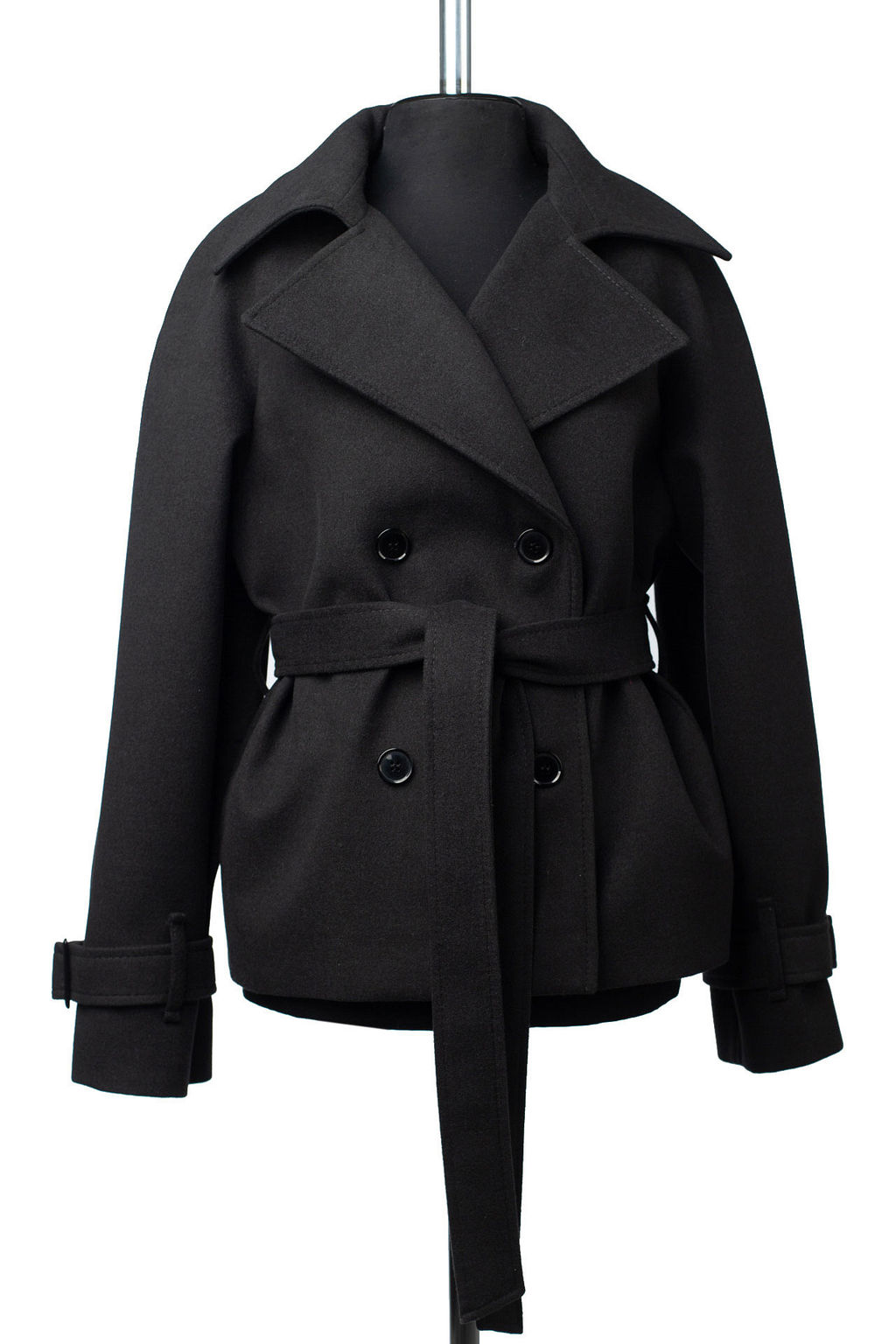 01-12222 Пальто женское демисезонное (пояс) - El podio фото 8