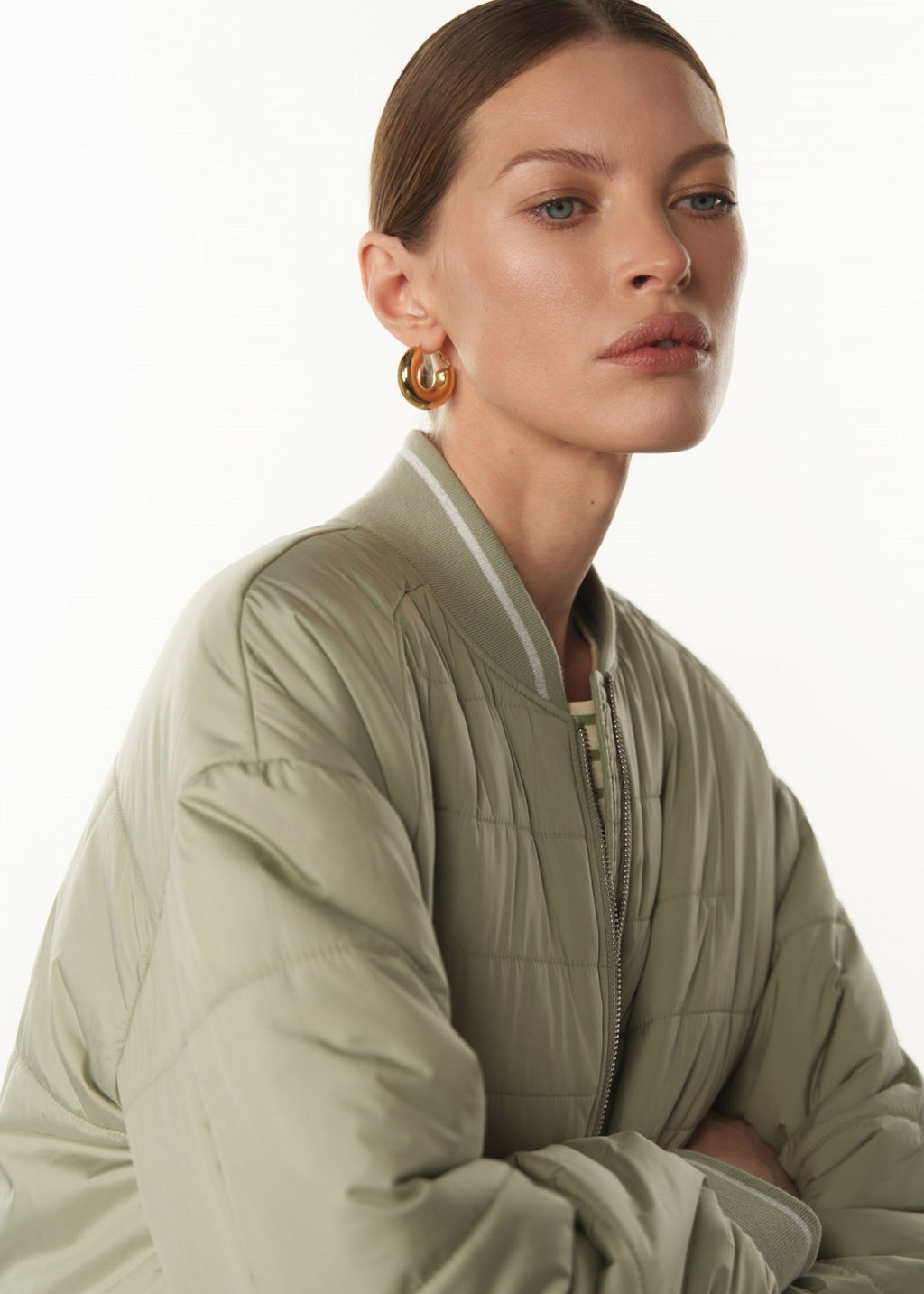 Conso/SS 230115 - olive Утепленная куртка фото 2