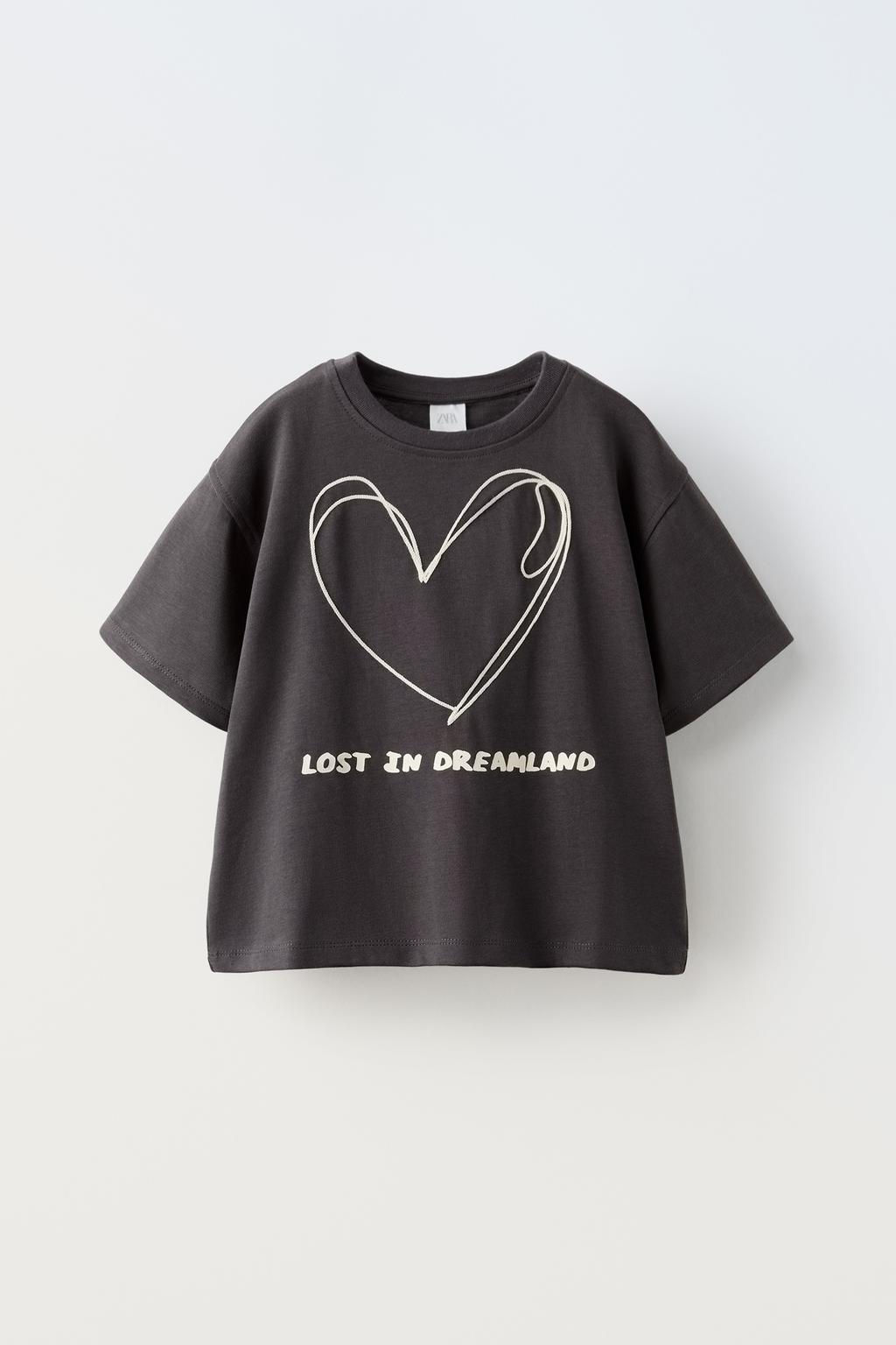 EMBROIDERED CORD T-SHIRT - Zara фото 4